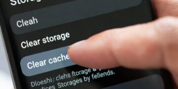 what happens when you clear app cache