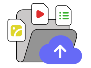 back up digital files